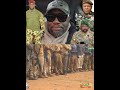 aes burkina l armée pilier et dernier rempart .visite d autorité du chef d état major général