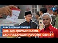 Survei Litbang Kompas: Ganjar-Ridwan Kamil Paling Banyak Dipilih Gen Z