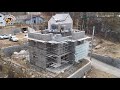 벽돌쌓기 와이드벽돌 brick masonry 시공현장 다녀왔습니다. 1편 brickwork footage 벽돌왕 봉현연와 벽돌 집짓는모습 관찰 소니 액션캠 아나피드론 촬영