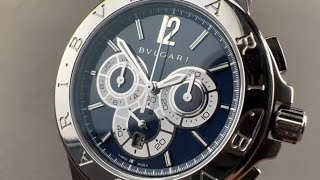 Bulgari Diagono Chronograph Limited Edition DG42SCH BVLGARI Watch Review