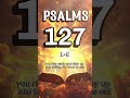 unless the lord builds the house psalm 127