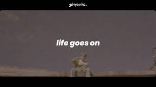 bts – life goes on (slowed down with lyrics)