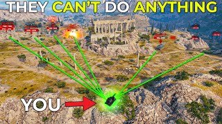 Use Those OP Positions to Dominate! | World of Tanks Manticore