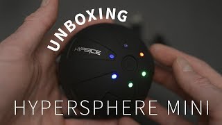 UNBOXING The Hypersphere Mini | Best Portable Massage Device?