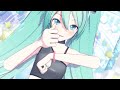 【mmd】『ダーリンダンス more more jump！ × 初音ミク』by yyb式初音ミクnt 水着 【4k】