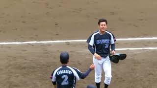 永野将司選手（元千葉ロッテ→全府中野球倶楽部）完投勝利　第４６回全日本クラブ野球選手権大会準決勝・決勝