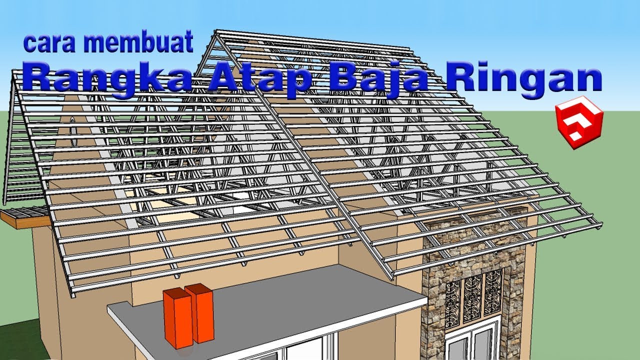 Cara Membuat Kontruksi Baja Ringan BAG 1 - YouTube