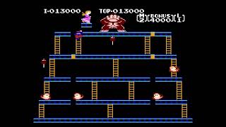 [TAS] NES Donkey Kong "all items" by Phil, Spikestuff, GoddessMaria & Alyosha in 01:15.03