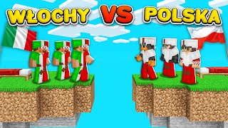 WIELKI POJEDYNEK POLSKA vs WŁOCHY na BED WARS!