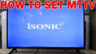 iSonic Led Tv ict 4005 how to set MYTV Channel My Freeview DVBT2 Channel