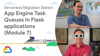 How to use App Engine push queues in Flask apps