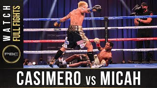 Casimero vs Micah FULL FIGHT: September 26, 2020 | PBC on Showtime PPV