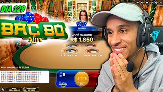 MARATONA RUMO AO MILHÃO JOGANDO BAC BO AO VIVO! DIA 129