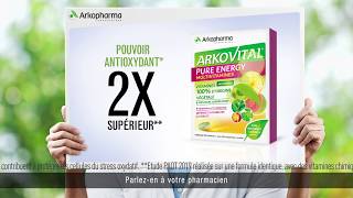 Arkovital Pure Energy, vos vitamins 100 % naturelles