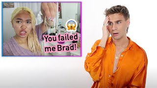 Hairdresser Reacts To People Bleaching Their Hair Following My Tutorial