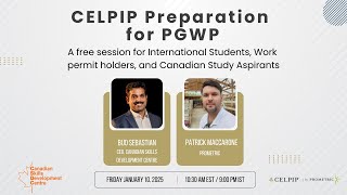 Live Q\u0026A Session 10th Jan 10:30 AM EST|CELPIP Preparation For PGWP|Canada Study Updates