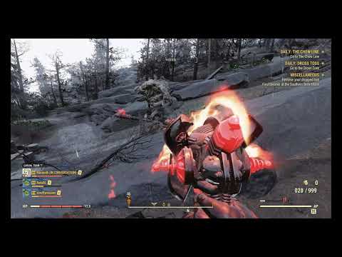 Fallout 76 Quad Assaultron Head Test - YouTube