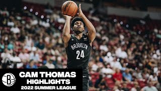Best of Cam Thomas at 2022 NBA Summer League | Brooklyn Nets