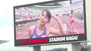 [4k]卜部蘭選手　広田有紀選手　田中希実選手　第105回日本選手権　第4日　女子　800m　決勝　2021年6月27日