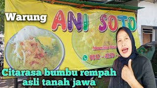 Warung ‼️ANI SOTO‼️masakan enak dengan cita rasa dari bumbu rempah asli tanah jawa dijamin 👍👍pool.!!