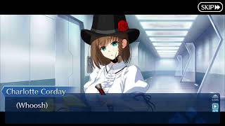 FGO NA - Charlotte Corday (Assassin)'s Valentine's Scene || Voiced