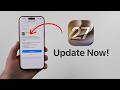 How to Update to iOS 27 NOW (Official and FREE)!