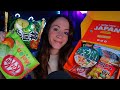 ASMR / Trying Tokyo Treat (march themed box)