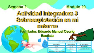 Módulo 20 semana 2 actividad 3 \