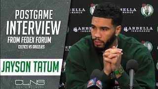Jayson Tatum: There We're a Lot of Calls I DIDN'T Agree With, But Thats the NBA | Postgame Interview