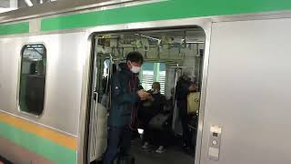 【平塚始発、戸塚～大崎間快速運転、高崎線内各駅停車、運転区間は平塚～籠原間】湘南新宿ライン高崎線直通快速籠原行きE231系近郊型S-03編成+K-02編成15両　横浜駅発車