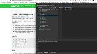 Python edabit Challenge : FizzBuzz Interview Question
