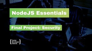 NodeJS Essentials 43: Final Project Security