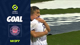 Goal Zakaria ABOUKHLAL (44' - TFC) TOULOUSE FC - AJ AUXERRE (1-1) 22/23