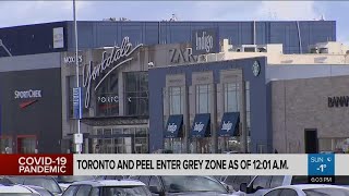 Toronto set to enter COVID-19 grey-zone framework