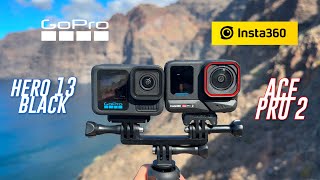 GoPro HERO 13 vs Insta360 ACE PRO 2: la COMPARATIVA más COMPLETA!