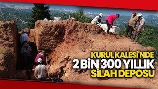 Ordu'daki 2 Bin 300 Yıllık Kurul Kalesi'nde Kazı Çalışmaları Yeniden Başladı