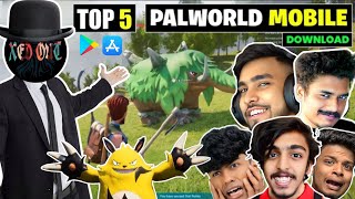 Top 5 Games Like Palworld For Android Malayalam | Palworld Mobile Download | XEDOUTZz