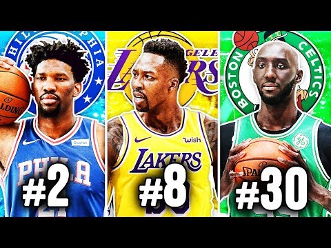 RANKING THE BEST CENTER FROM EACH NBA TEAM