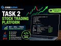 CodeAlpha Java Programming Internship | Task 2 Stock Trading Platform | Java Project Demo