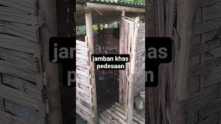 Jamban khas Pedesaan