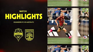 HIGHLIGHTS: Seattle Sounders FC vs. Austin FC | May 18, 2023
