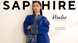 Sapphire Unstitched Winter Collection 2024 | Sapphire Latest Winter Collection'24