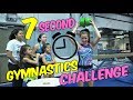 Gymnast VS Coach 7 Second Gymnastics Challenge| Rachel Marie