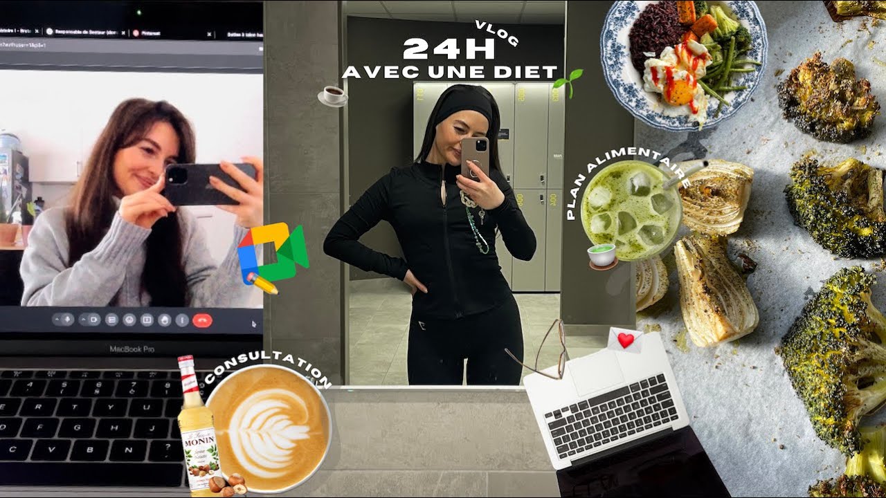 24h Avec Une Diététicienne Nutritionniste Vlog Youtube