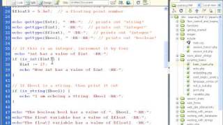 PHP Essential Training - Chapter 13 - Debugging Scripts [01 - Syntax Errors].