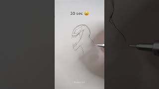 How to Draw Venom in 10sec, 10mins, 10hrs #shorts