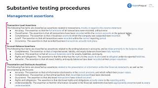 Management Assertions [CPA Prep]