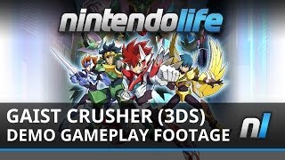 Gaist Crusher (3DS) Demo Gameplay Footage