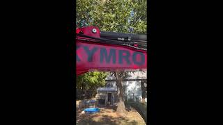 Installing a Case drain on the Kymron XH42D Mini Excavator