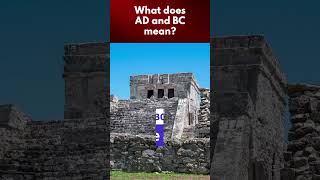 What does AD and BC mean? #history #teacher #chronology #lesson  #historyprofessor